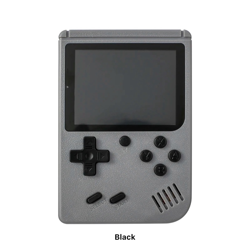 Retro Portable Grey Mini Handheld Video Game Console 400 In 1